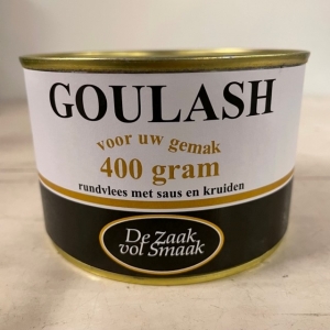 PS: De zaak vol smaak Goulash 400 gram